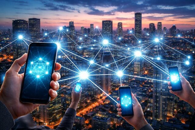 Could a mesh-based, carrier-free mobile phone network actually work?
