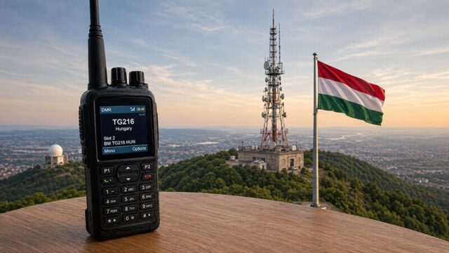 Introducing the Hungarian amateur radio DMR network