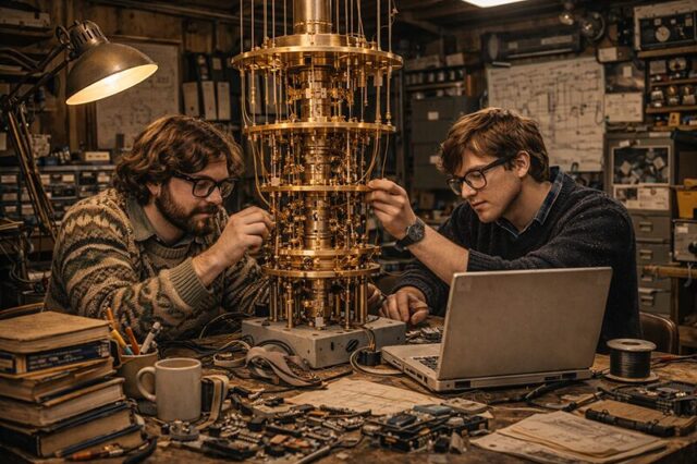 Can you build a quantum computer at home? Can you build a quantum computer at home?