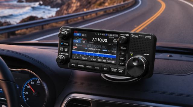 Icom IC-7110 : la boîte noire qui fait entrer l’IC-7100 dans l’ère SDR Icom IC-7110 : la boîte noire qui fait entrer l’IC-7100 dans l’ère SDR