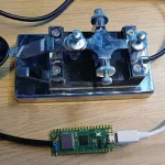 Connecting a Morse Key to a Computer with a Raspberry Pi Pico